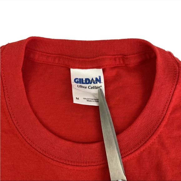 Mens Buccees It’s A Beaver Red Graphic T-Shirt Sz M Cotton - Picture 7 of 7